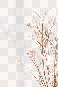 Flower border transparent background png, aesthetic sticker design
