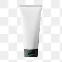 White makeup tube png transparent, organic beauty product