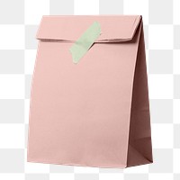 Pastry bag png transparent, eco-friendly packaging