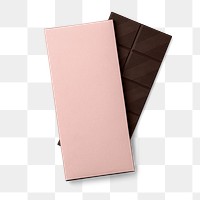 Chocolate bar png transparent, food packaging design