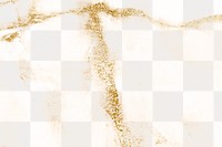 Aesthetic gold png glitter sparkle texture, transparent background