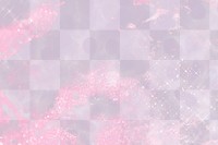 PNG pink glitter texture, transparent background