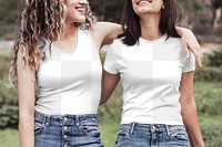 Women’s top png mockup, transparent design