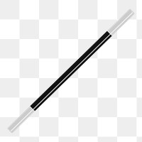 Magic wand png sticker, performance entertainment tool, transparent background
