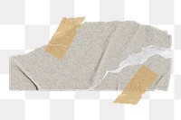 Scrap paper png, transparent background