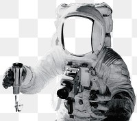 Astronaut png sticker, exploration transparent background