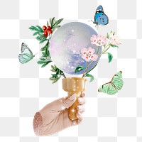 Aesthetic environment png sticker, transparent background 