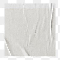 Gray memo png note sticker, square design, transparent background