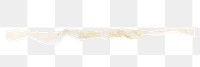 Png ripped paper divider element, transparent background