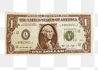 Us dollar bill png on transparent background