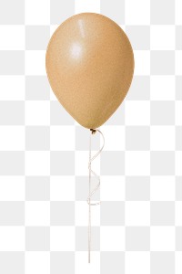 Balloon cut out png on transparent background