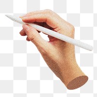 Writing with stylus on transparent background