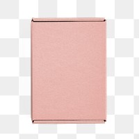 Pink package png sticker, isolated object in transparent background