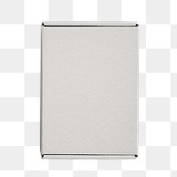 Paper box package png sticker, isolated object in transparent background