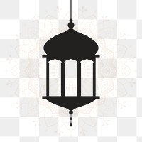 Eid mubarak lantern transparent png