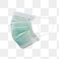 Surgical mask to prevent coronavirus infection transparent png
