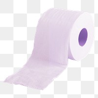 Tissue paper roll element transparent png