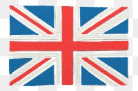 Great Britain flag design element 