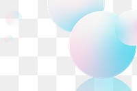 3D pink and blue balls design element background