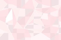 Light pink geometric background design element 