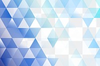 Blue geometric background design element 