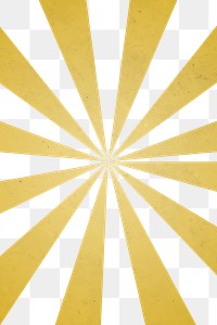Gold sunburst effect patterned background design element
