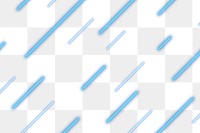 Blue neon lines patterned background layer