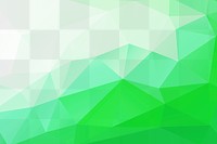 Green and white crystallize patterned background design element