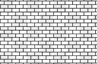 White brick patterned background