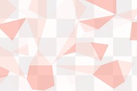 Red geometric patterned background design element