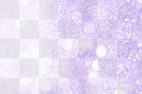 Purple glitter pattern on a gray background design element