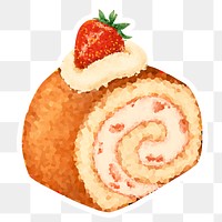 Strawberry shortcake crystallized style sticker overlay