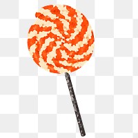 Sweet lollipop crystallized style overlay