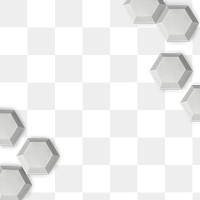 Gray geometric template design element