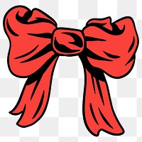 Cute bow sticker design element