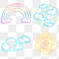 Cute environment sticker overlay design resources 