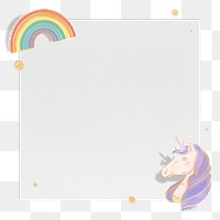 Pastel purple mane unicorn with design space