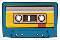 Png classic casette tape png sticker