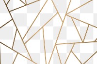Gold mosaic patterned background design element