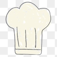 Cute doodle chef hat design | Premium PNG Sticker - rawpixel