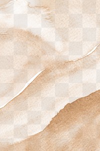 Brown watercolor patterned background design element