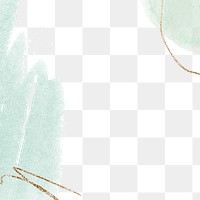 Green watercolor patterned background design element