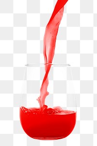 Fresh pomegranate juice in a glass mockup 
