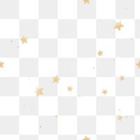 Seamless gold star pattern design element