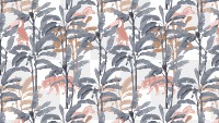 Silver and bronze tropical patterned background design element