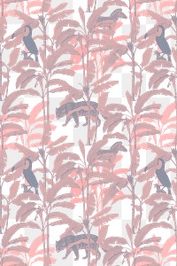 Pink tropical patterned background design element