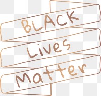 Black lives matter social banner design element 