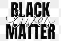 Black lives matter awareness social template design element
