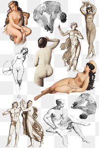 Png nude lady art collection
