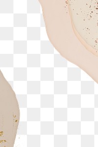 Abstract png beige background transparent